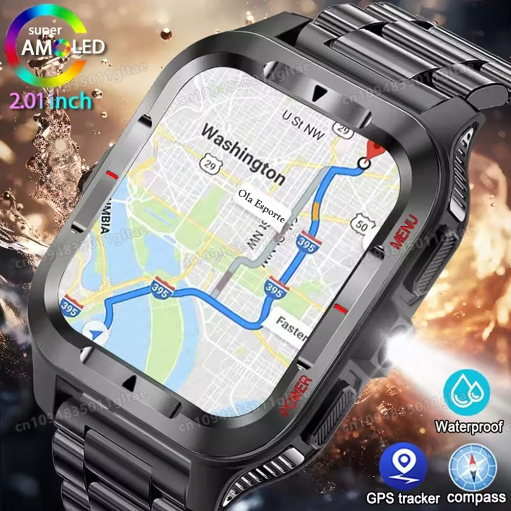 頑丈な軍事アウトドアスポーツスマートウォッチ健康モニタリング - Phase Esports & Gaming Festival のレビューと価格