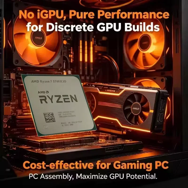 AMD Ryzen 7 5700X3D R7 5700X3D - Esports Gaming Pc Build のレビューと価格